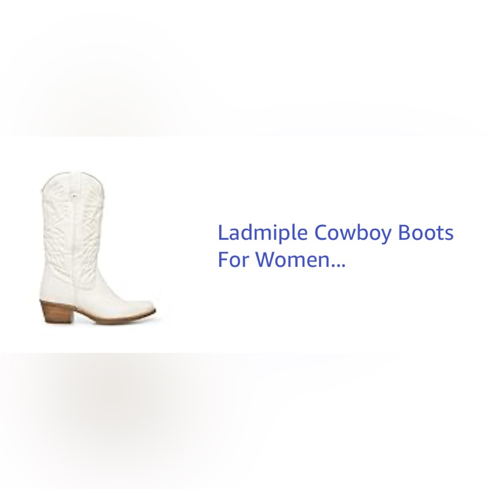White Cowboy Boots for Women